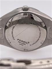 Fossil PR-5099 Women's All Stainless Wristwatch Blue Dial
